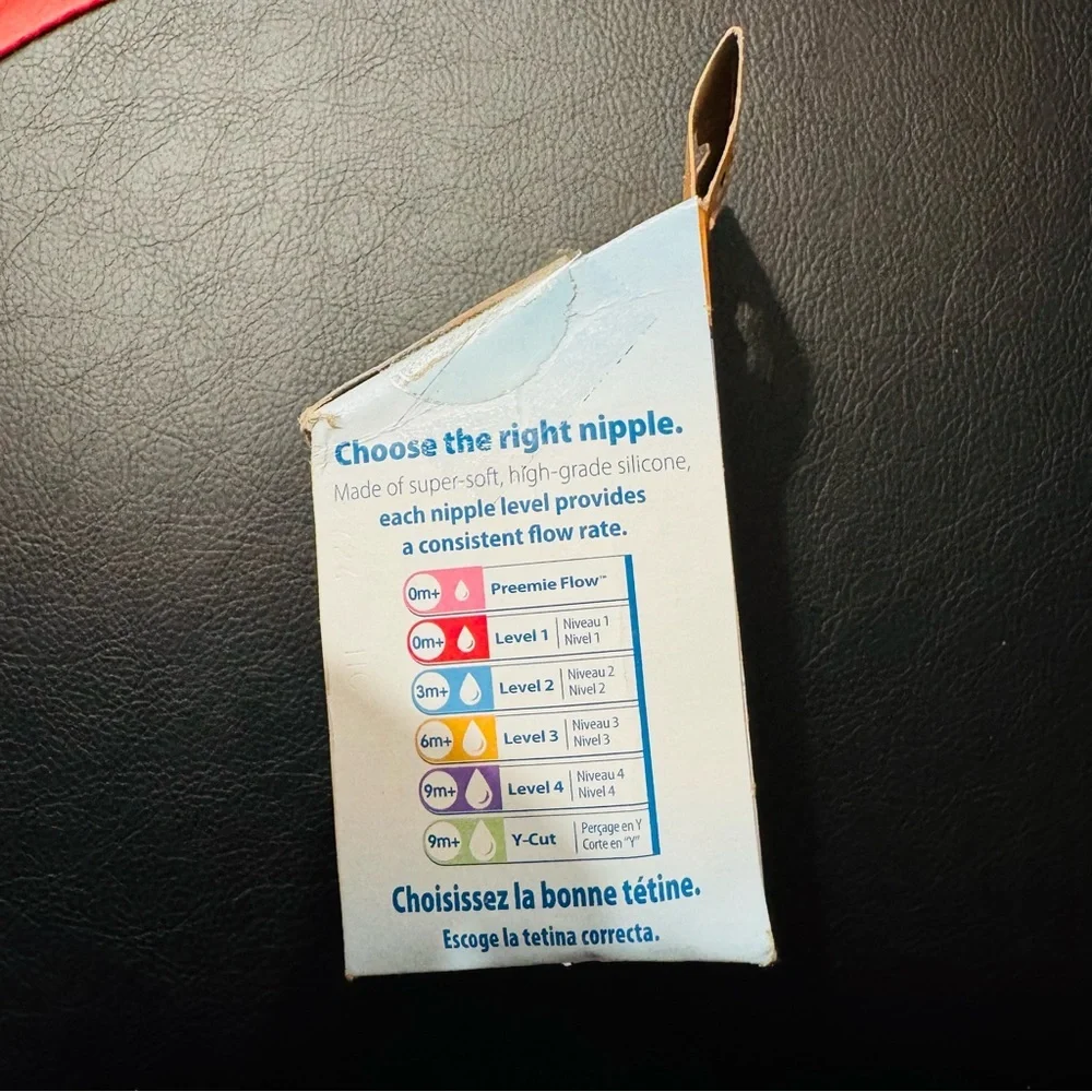Dr. Brown's Anti-Colic‎ Medium Flow Level 2 Nipple Two Pack BPA Free Wide Neck